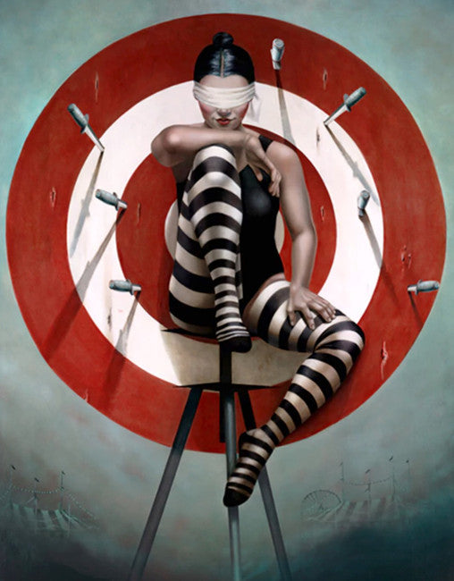 Do you remember The Knife Thrower by Gill Del-Mace?