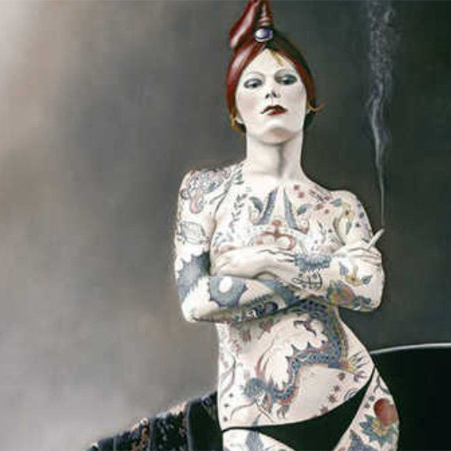 Would you like to win an ART PRINT signed by Gill Del-Mace?