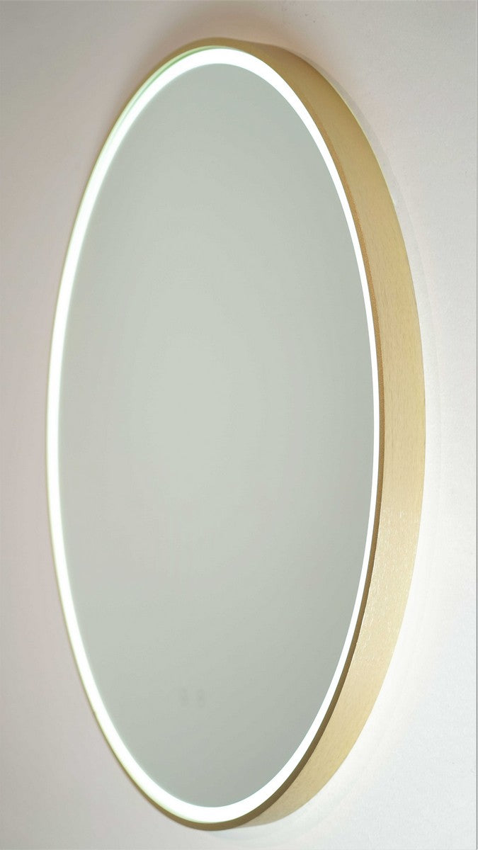 Round Backlit Mirror | With Demister