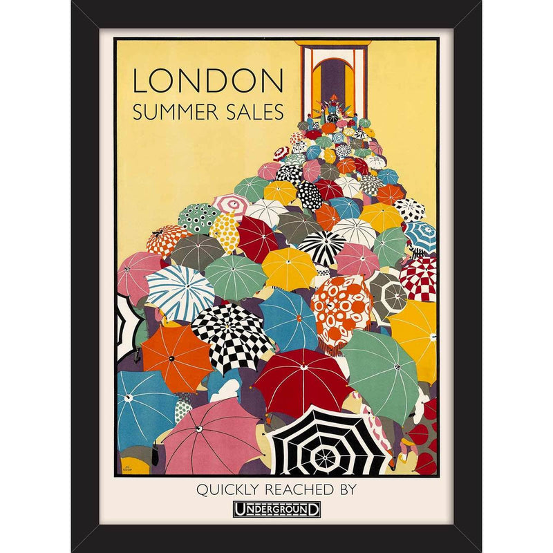 Vintage Print | Black frame