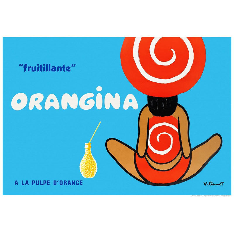 Vintage Print | Orangina