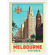 Vintage Print | White frame
