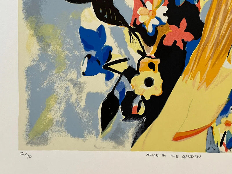 Alice In The Garden by Charles Blackman
