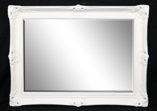 Classic Antique White Mirror