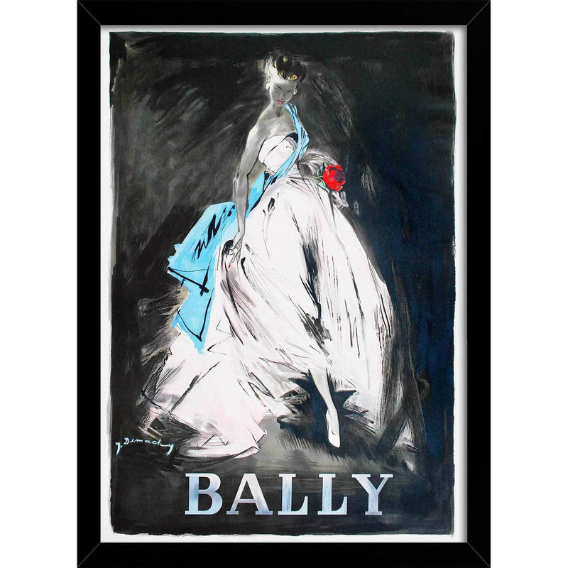 Vintage Print | Black frame