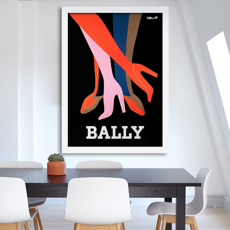 Vintage Print | Bally Legs