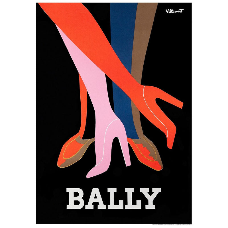 Vintage Print | Bally Legs