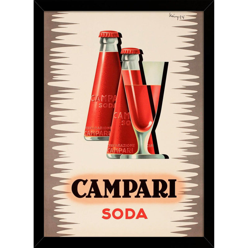 Vintage Print | Black frame
