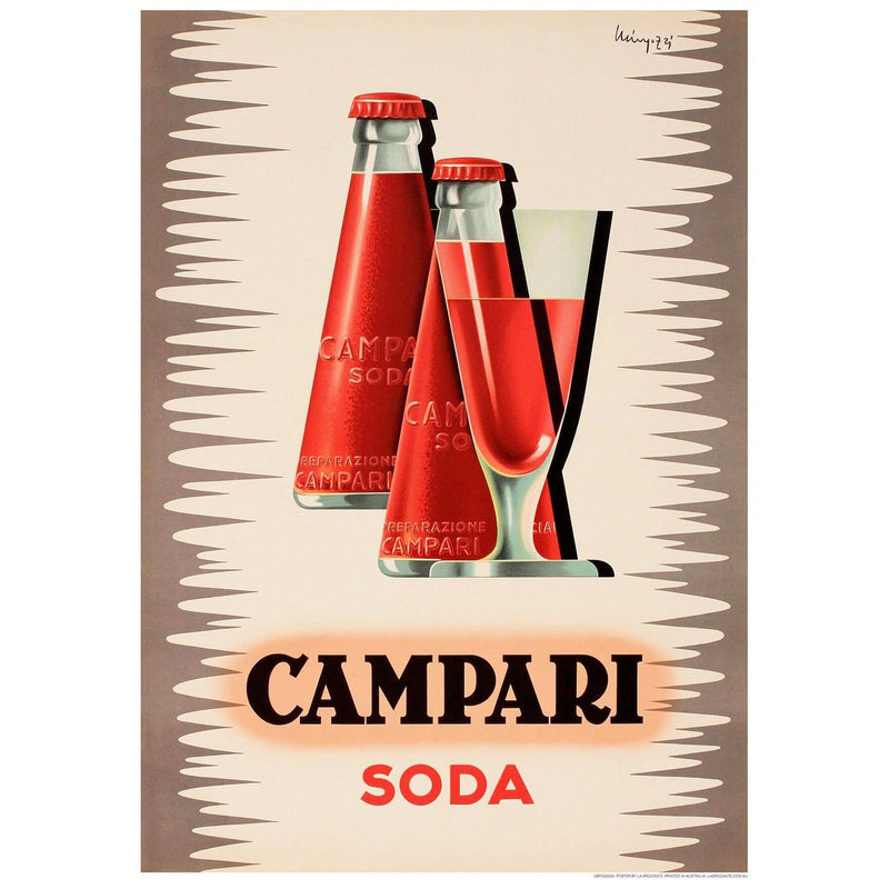 Vintage Print | Campari Soda