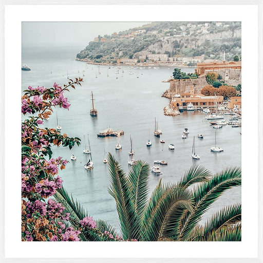 Amalfi Tropic | Image includes white border. Add approx 3cm for outside frame size.