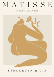 Gold Matisse Framed Print 
