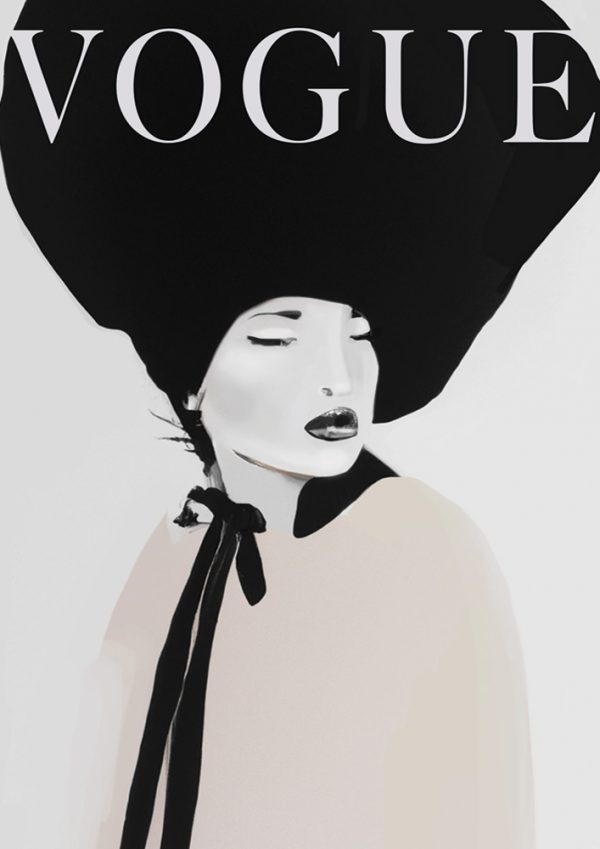 Vogue Blouse | Framed Print