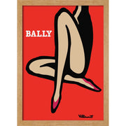 Vintage Print - Oak frame