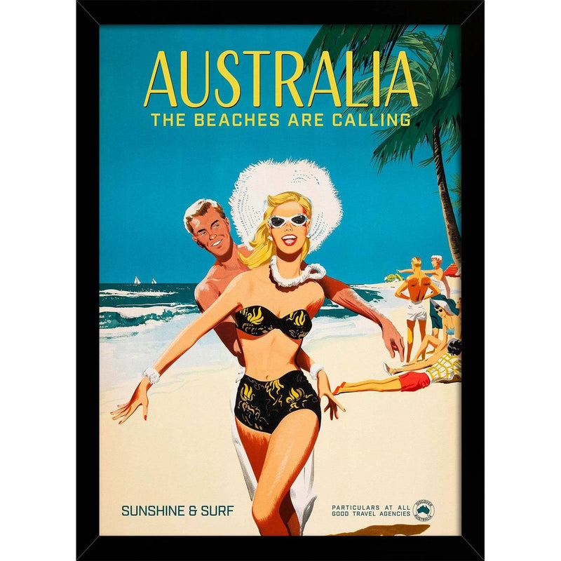 Vintage Poster | Black frame
