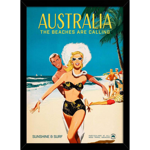 Vintage Print - Black frame