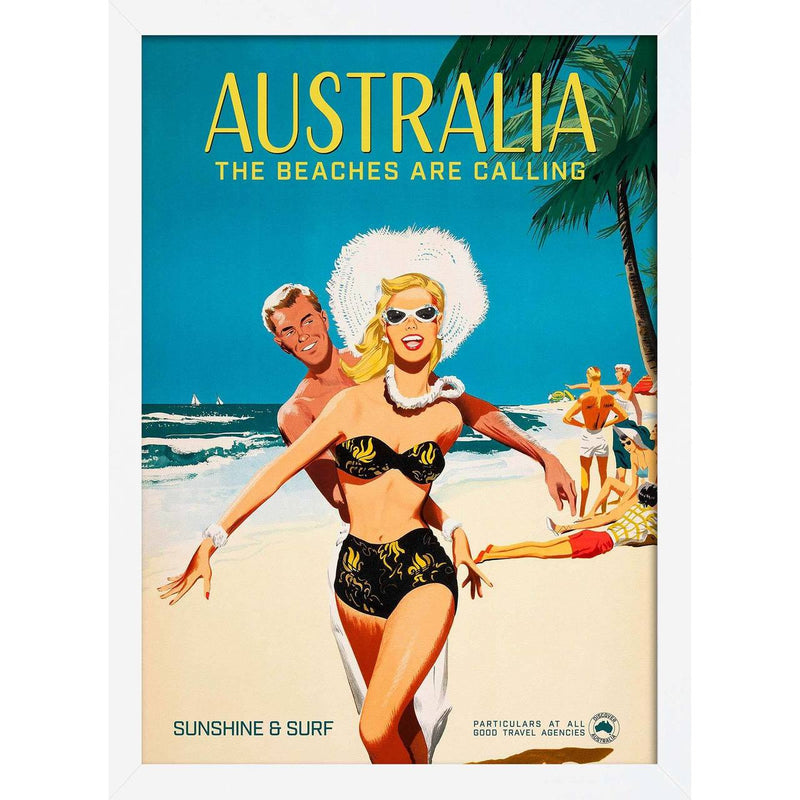 Vintage Poster | White frame