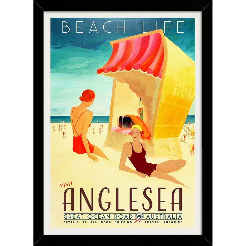 Vintage Print - Black frame