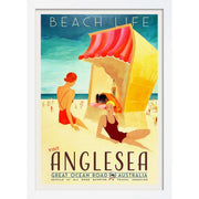 Vintage Print - White frame