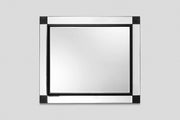 Print Decor | Black Medallion Mirror