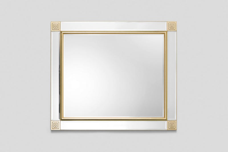 Gold Medallion Mirror