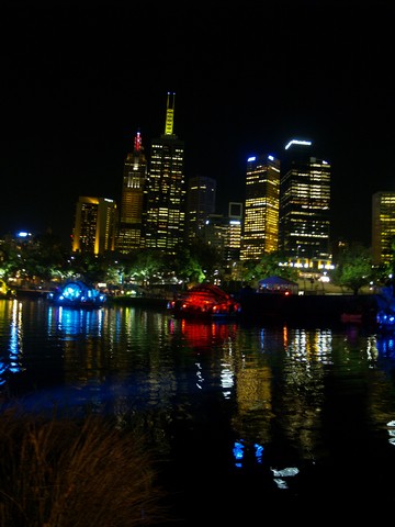 Melbourne from the Yarra, 2006 C'wealth Games