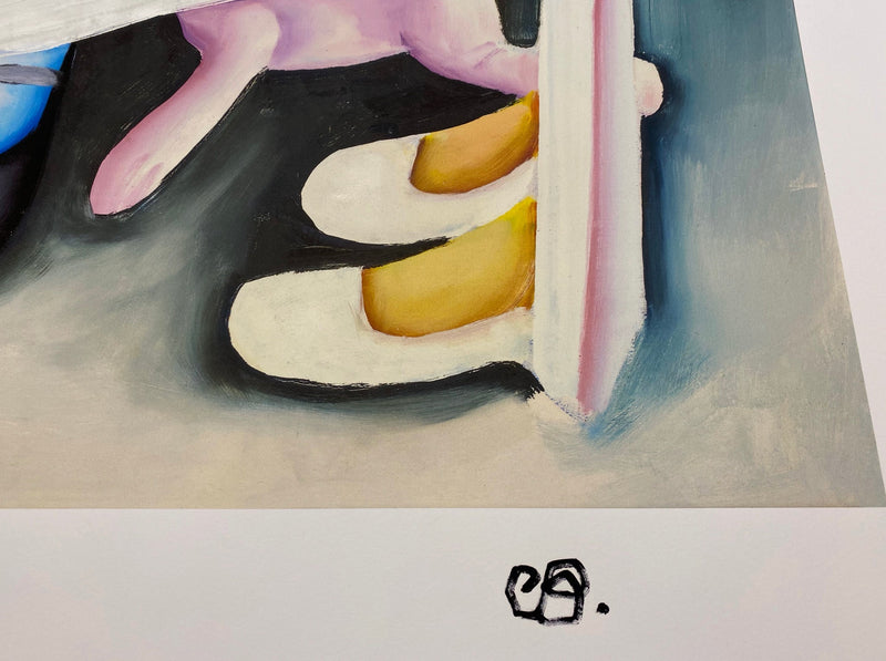 Feet Beneath The Table | Charles Blackman