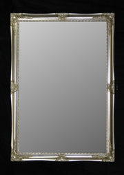 Print Décor - Alexandra Silver Beveled Mirror
