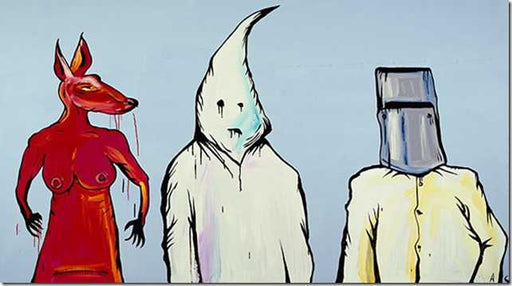 Modern Art | 3 x 1 |  Adam Cullen | Print Decor