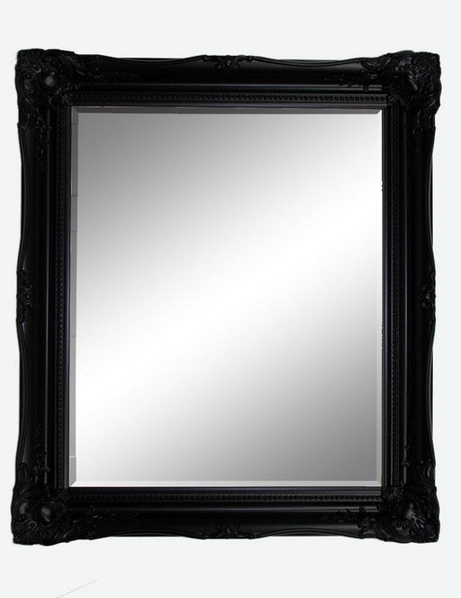 Print Décor - Contessa Black Beveled Mirror