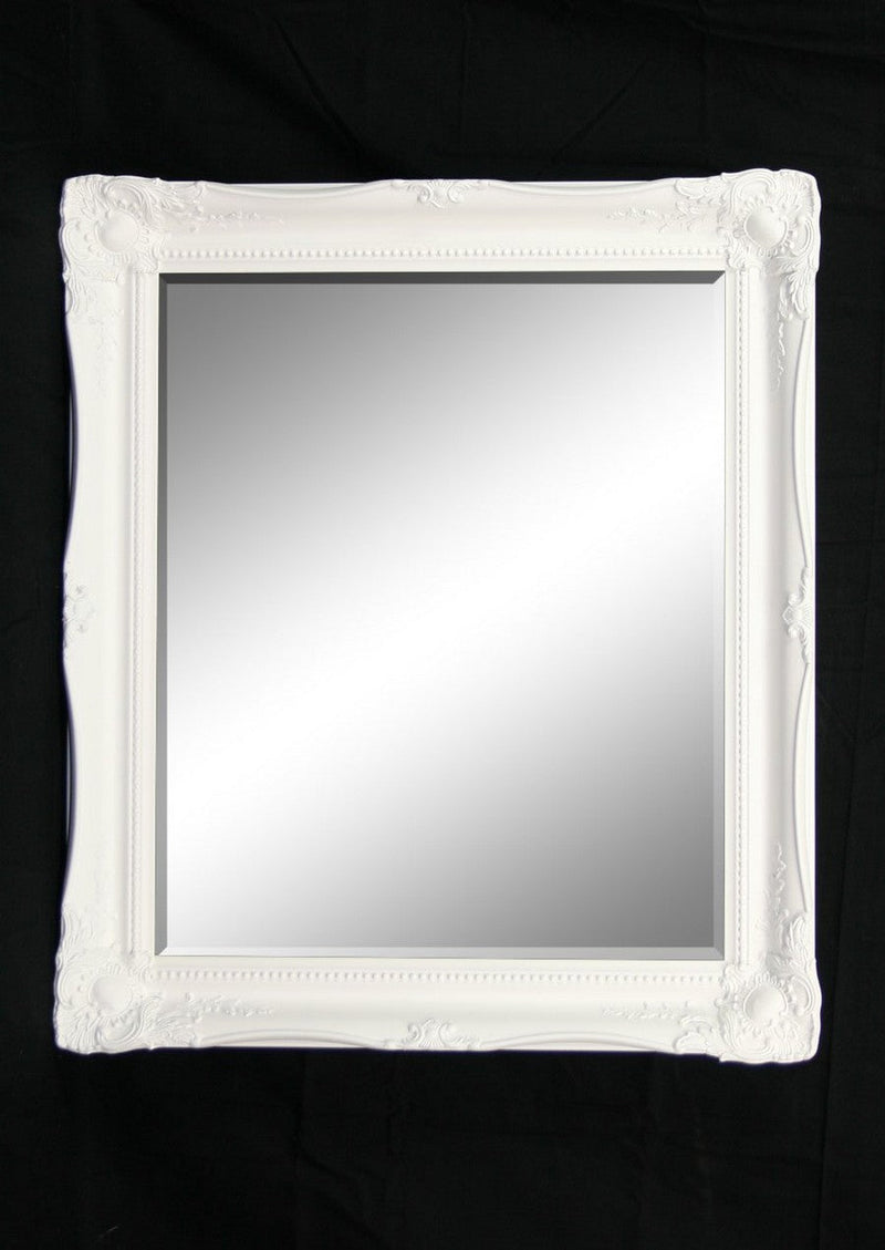Print Décor - Contessa White Beveled Mirror 