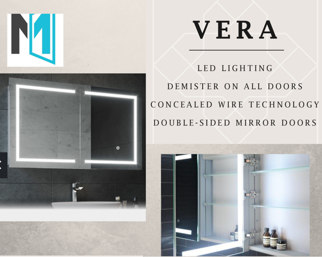Vera Mirror Cabinet | Print Decor