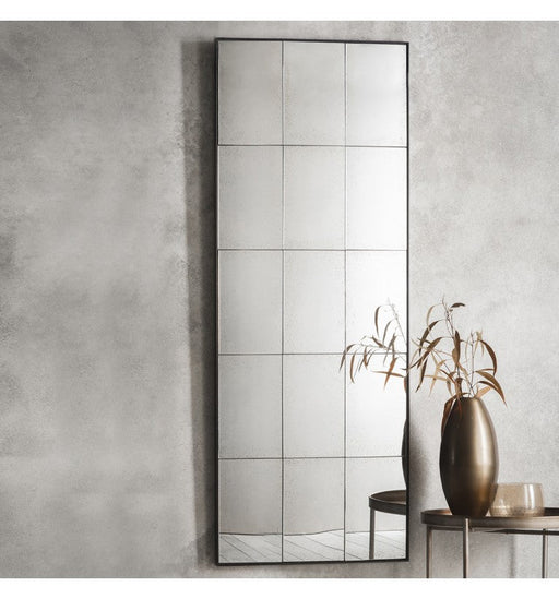 Panelled Antique Mirror