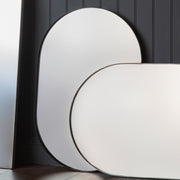 Houston Oval Mirror | Black