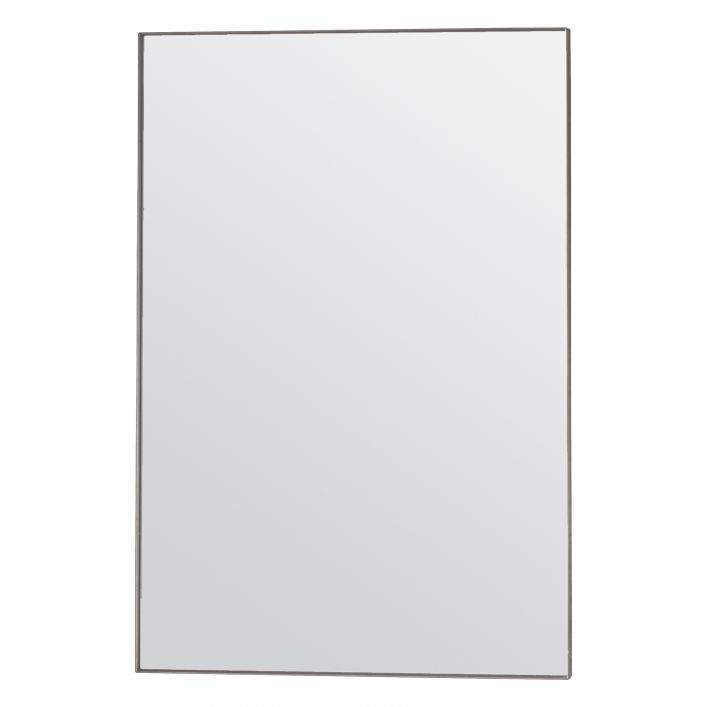 Houston Rectangle Mirror | Brushed Gold / Satin Brass