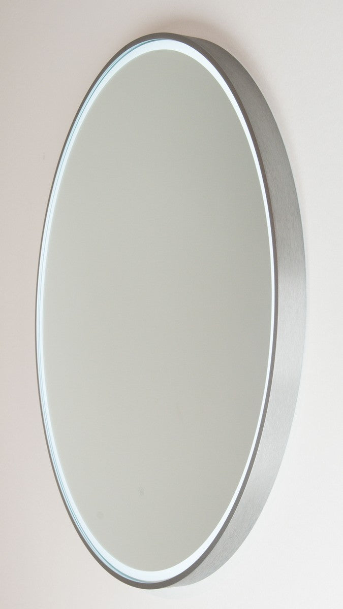 Round Backlit Mirror | With Demister
