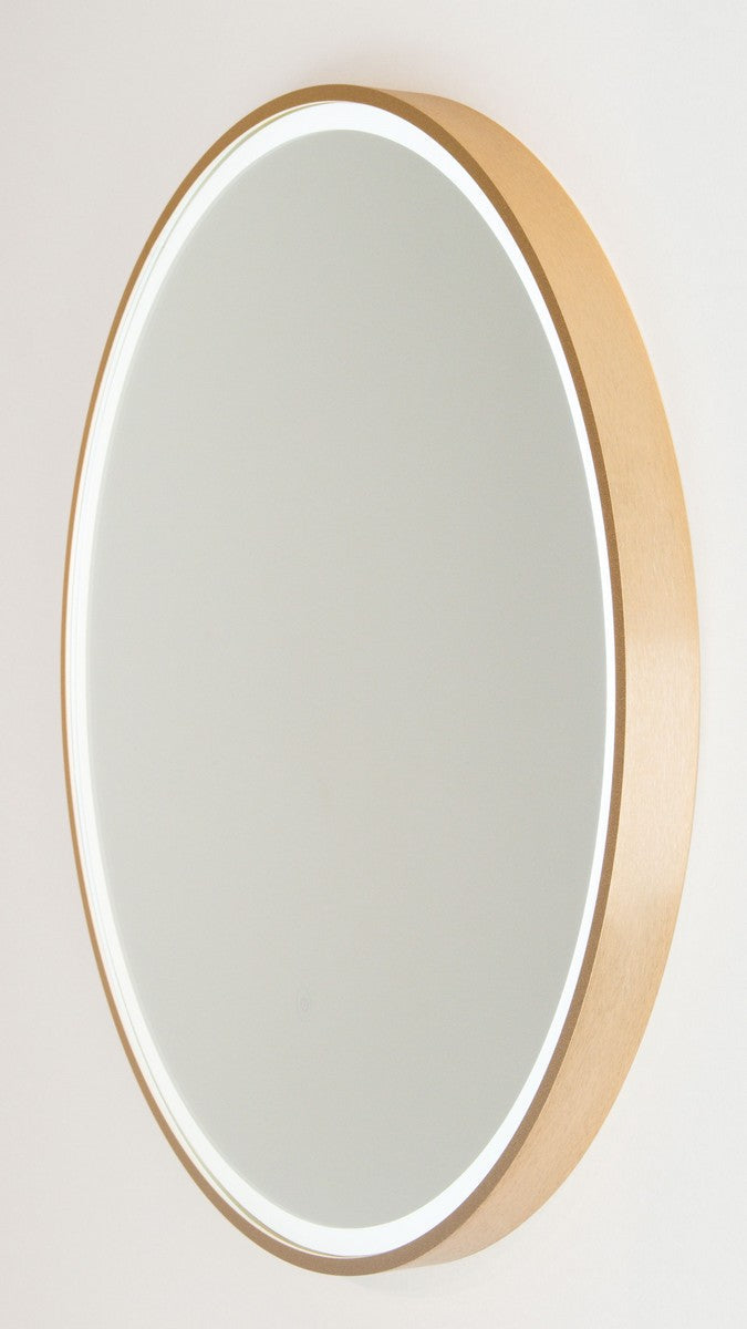 Round Backlit Mirror | With Demister