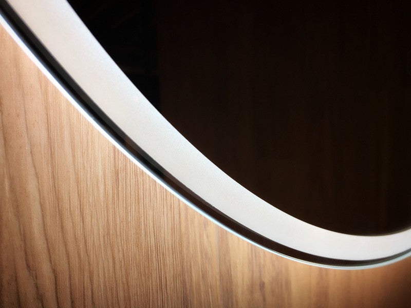 Round Backlit Mirror | With Demister