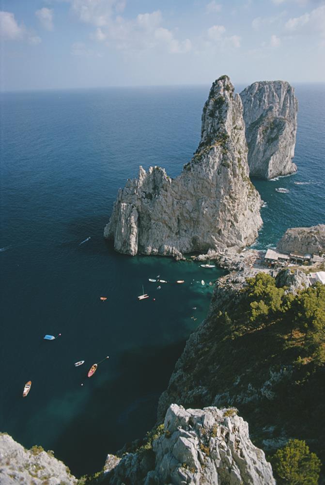 Faraglioni Rocks | Slim Aarons