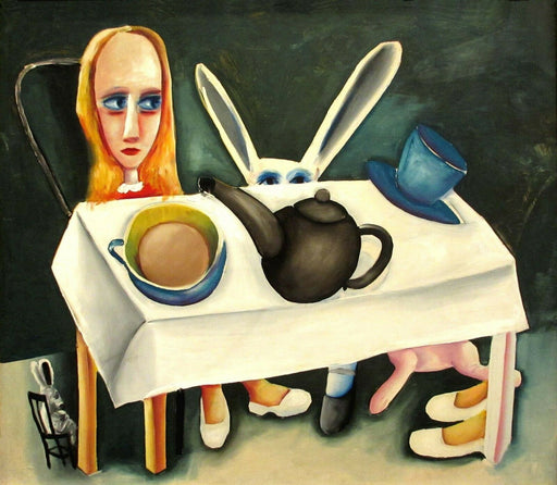 Feet Beneath The Table | Charles Blackman