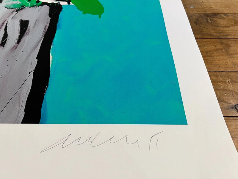 Adam Cullen's Growler in Aqua