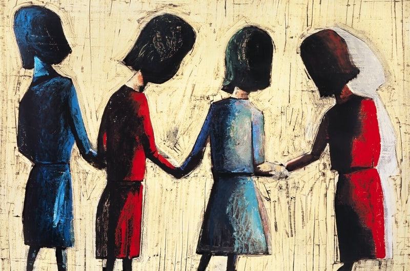 Four Schoolgirls | Charles Blackman