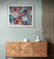 Butterflies with Flowers | David Bromley 