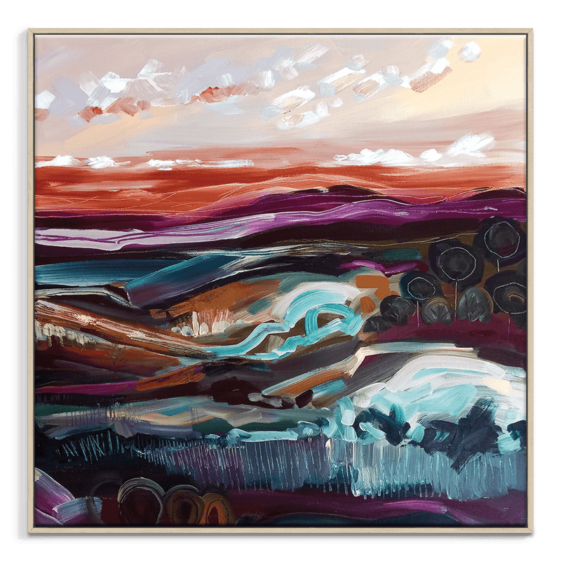 Macedon Sunrise 2 | Framed Canvas
