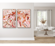 Love and Devotion Left & Right | Framed Canvas Prints 