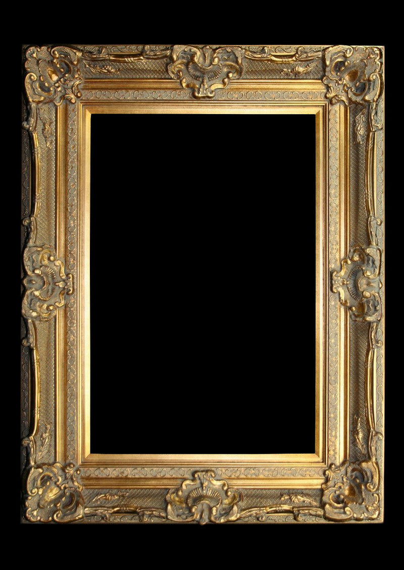 Empty Frame Grand Ornate Gold