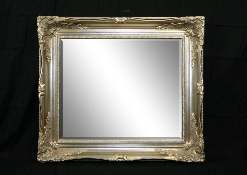 Print Decor Imperial Silver Beveled Mirror