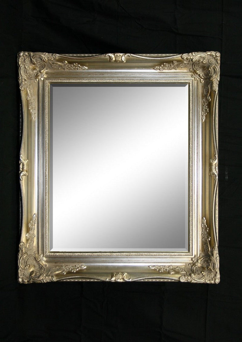 Print Decor Imperial Silver Beveled Mirror