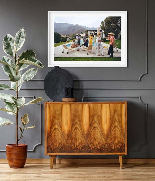 Desert House Party by Slim Aarons