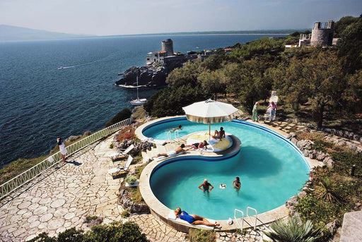 Pool At Villa Gli Arieti | Slim Aarons