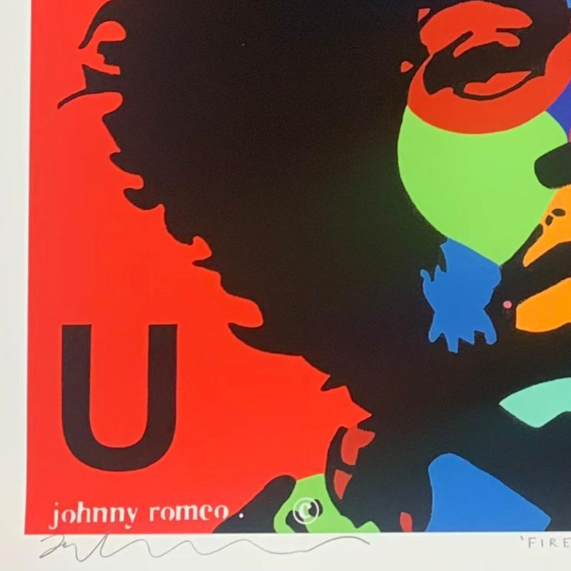 Fire Club 27| Limited Edition Print | Johnny Romeo | Signed